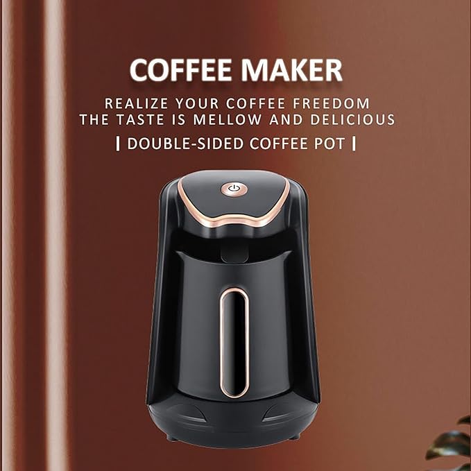 Cafetera Automática Turca, 600W, Capacidad 1-4 Tazas, Protección Contra Derrames miniatura 4