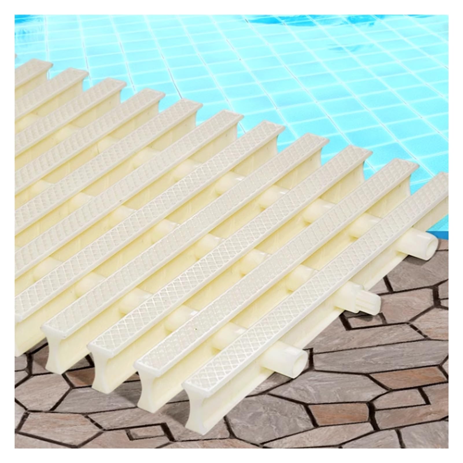 GLDYTVF ABS Plastic Drain Grate Cover for Swimming Pools, Spas & Saunas - Overflow Protection & Debris Filter for Enhanced Safety and Maintenance