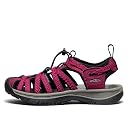 KEEN Women's Whisper Adventure Sandal, Beaujolais/Black, 5 gallery image
