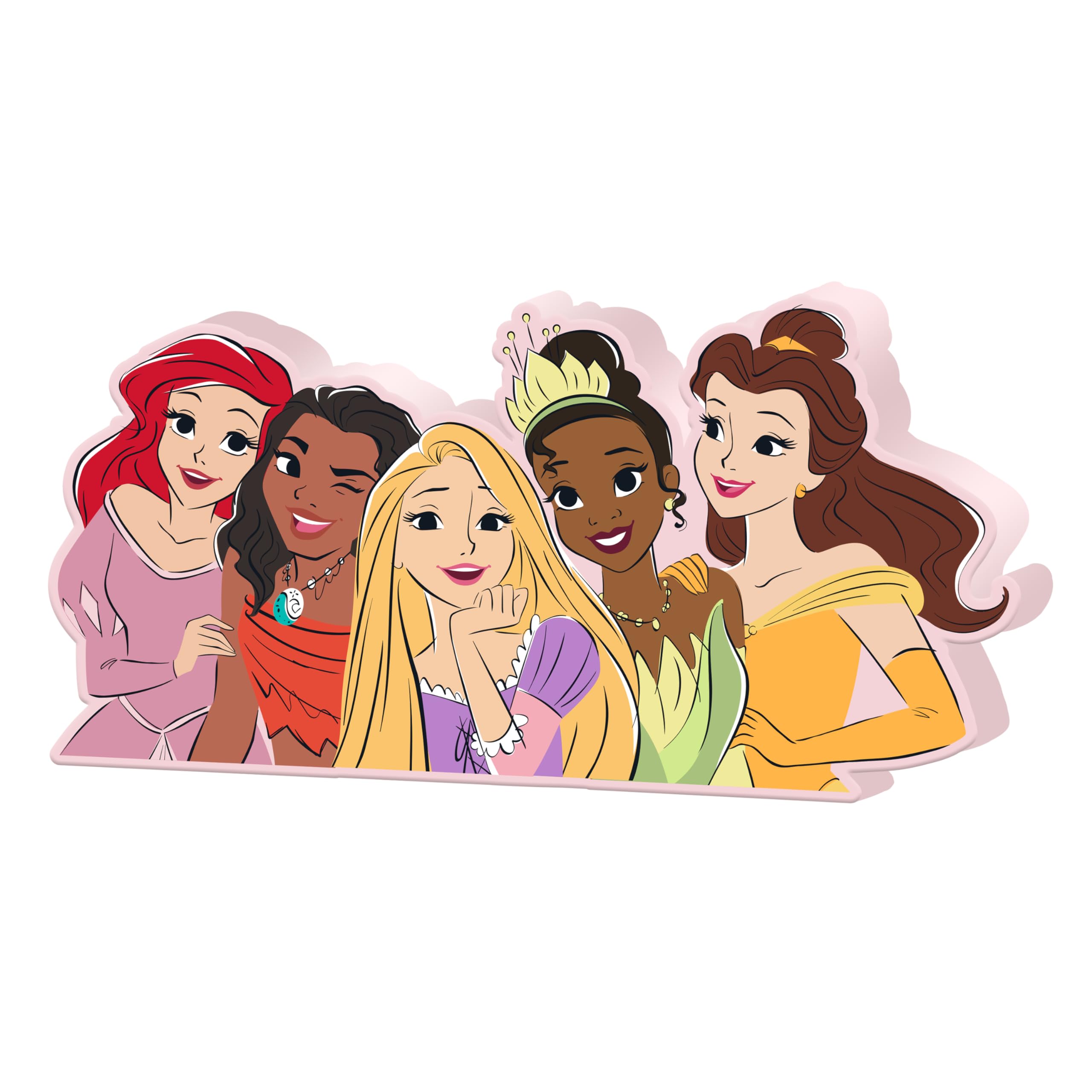 Amazon.com: Silver Buffalo Disney Princess MDF Wood Composite Wall