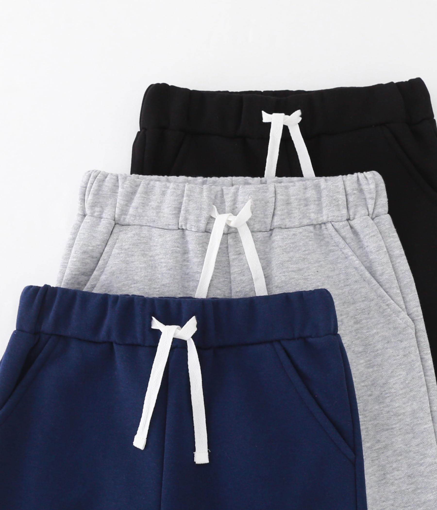 Jungen-Jogginghose mit Fleecefutter, athletische Hose, Größen 4T-8