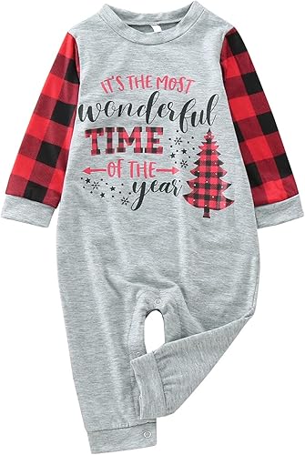 Miniatura 5 de Conjunto de pijama de Navidad a juego con capucha para la familia, pijamas de reno, mameluco de vacaciones de una pieza con capucha