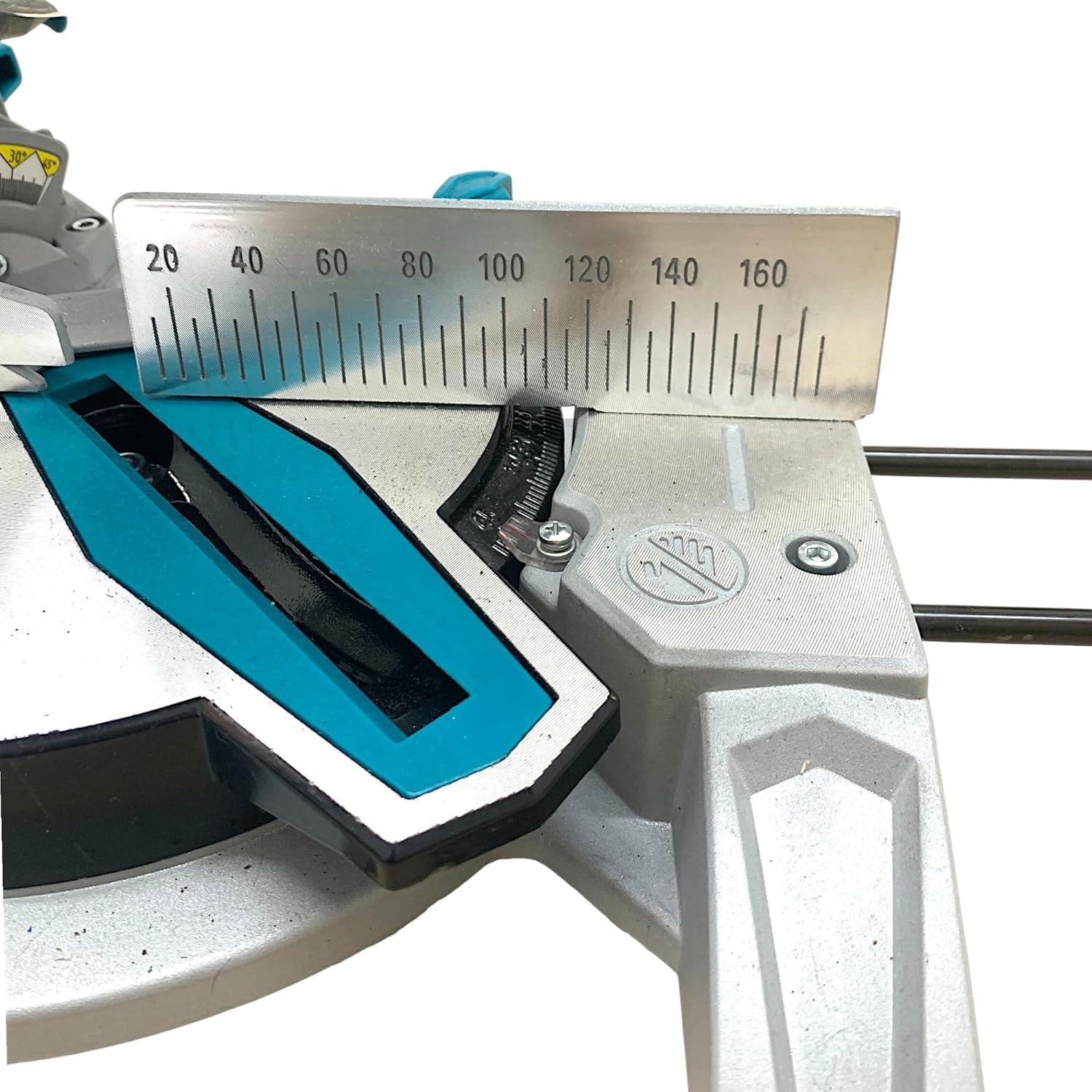 GrecoShop Sega Troncatrice Radiale 1300W Lama Ø210 mm 24 Denti – Sega Circolare per Legno 5000 RPM, Taglio Inclinabile e Obliquo -45°/+45°, Troncatrice da Banco per Falegnameria, DIY e Professionisti