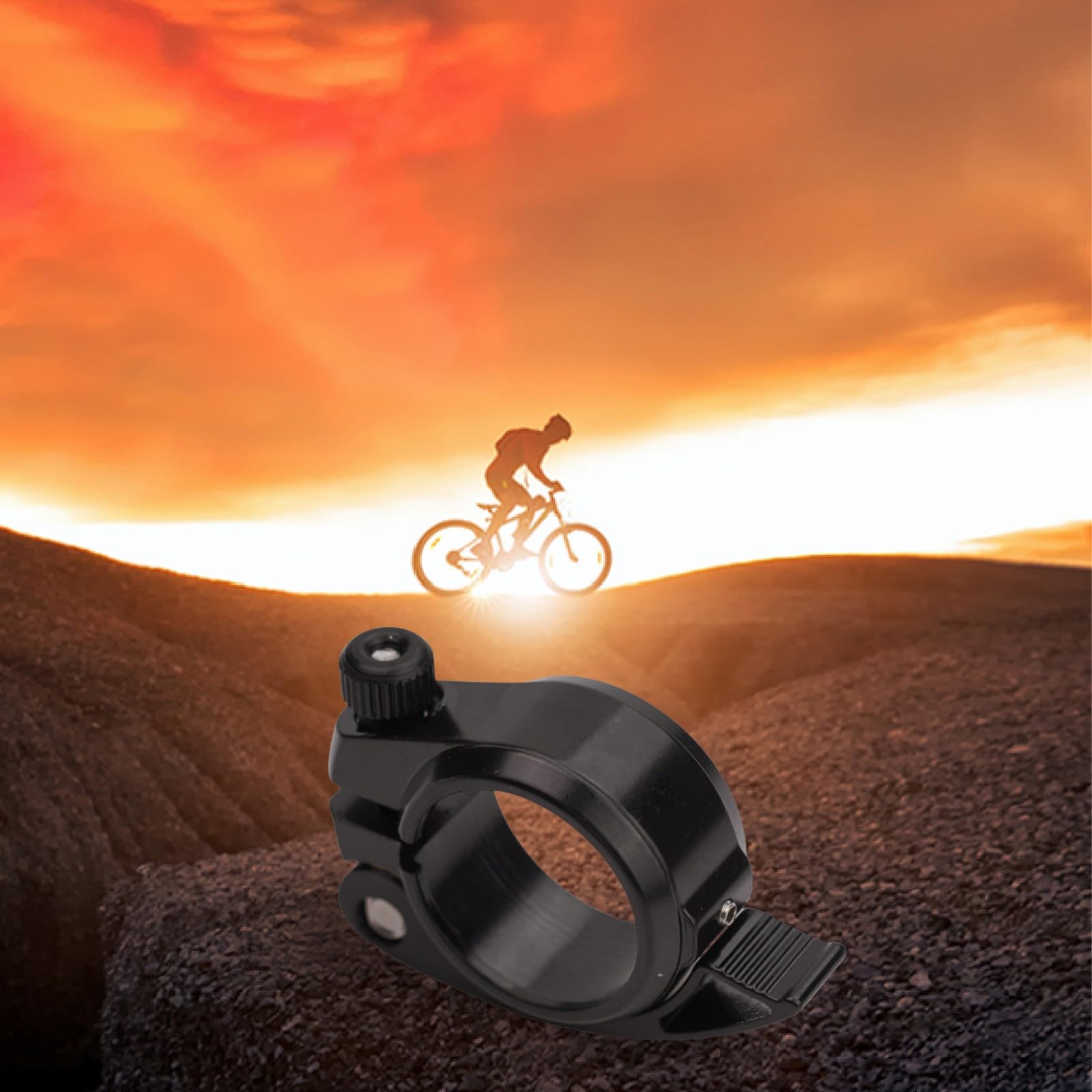 Collier De Serrage Fiable 38 Mm Pour Tige De Selle De Vélo - Antidérapant Et Robuste En Alliage D'Aluminium