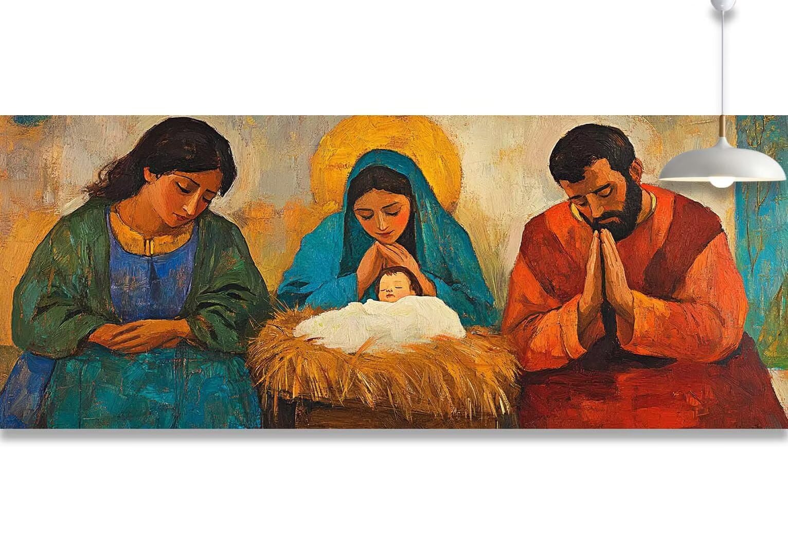 Diamond Painting Jesús Pintura Diamante Ángel Diamond Painting Adultos DIY Square Diamond Art Kit Cuadros Diamantes Manualidades Mosaicos kit,Decor Pared Hogar Regalos Originales Mujer 90x160cm I91