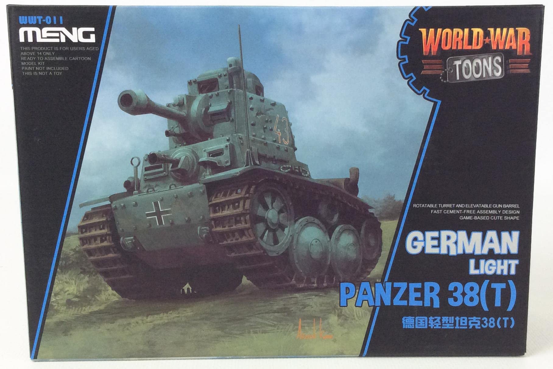 MNGWWT-011 Model kit, Various