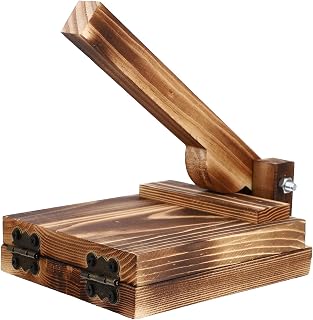 DOITOOL Pierogi Press Wood Tortilla Press Dumpling Skin Maker Dough Pres...