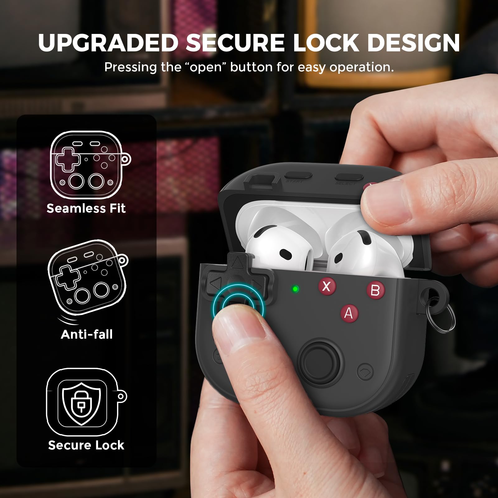 AirPods4 本体 充電ケース付き (正規品) Amazon | PIAQEIOZ 充電ケース AirPods4との互換性あり AirPods4