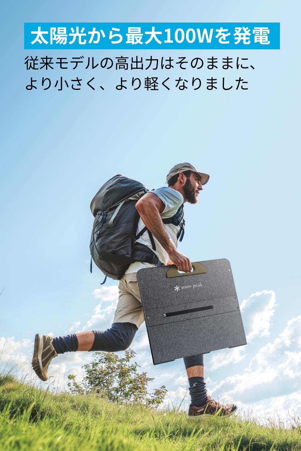 Amazon.co.jp: 𝐀𝐧𝐤𝐞𝐫 𝐒𝐨𝐥𝐢𝐱 𝐏𝐒𝟏𝟎𝟎 Portable Solar