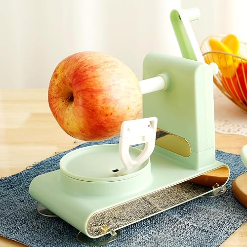 Pelador de manzanas, cuchillas de acero inoxidable, pelador de pera de mano con cuchillas de acero inoxidable, herramienta de pelado de manzana de