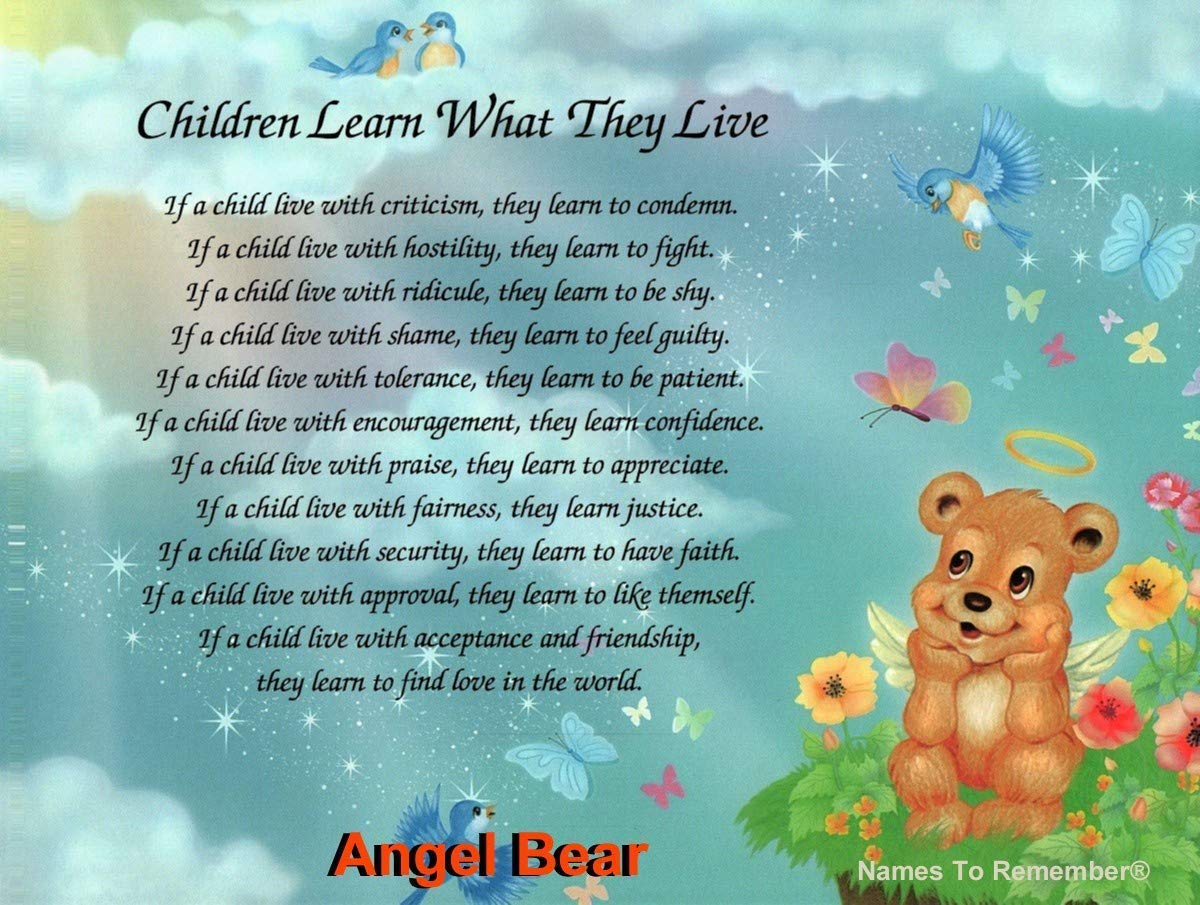Amazon.com: Children Learn What They Live, 9 NEWLY Released Art ...