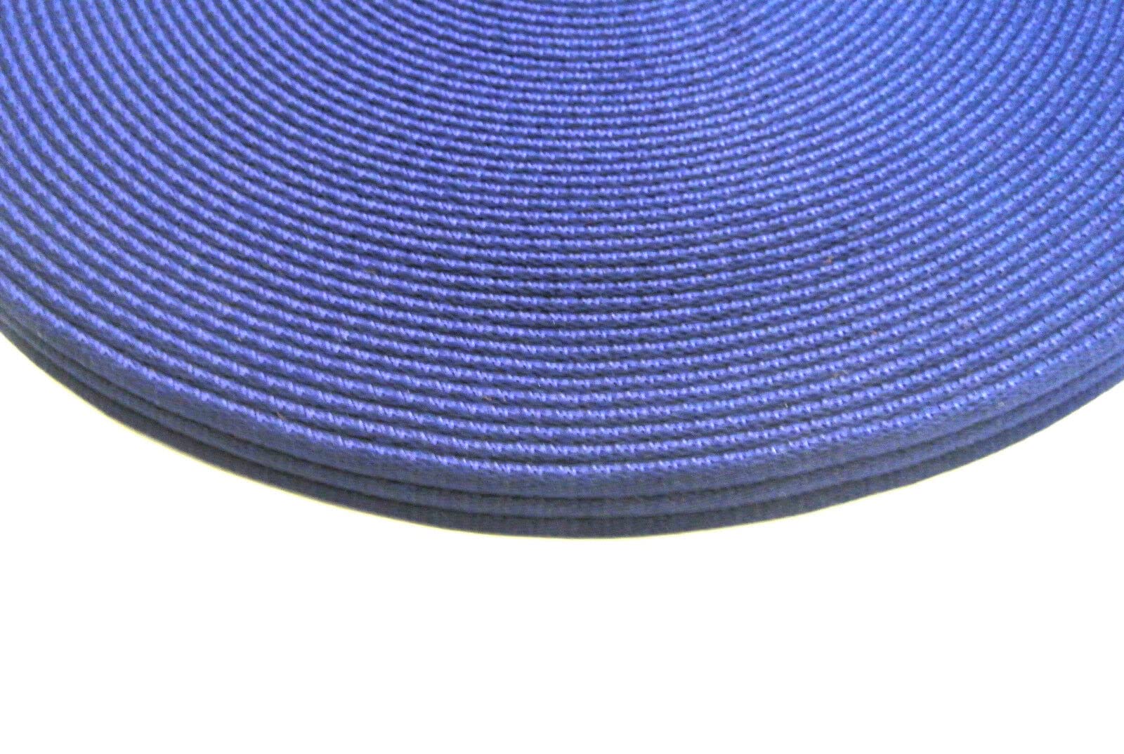 20mm Polyester Air Webbing Heavy Duty Strap For Backpacks Handles Bags Straps Dog Leads Collars (5 Metres, Navy)