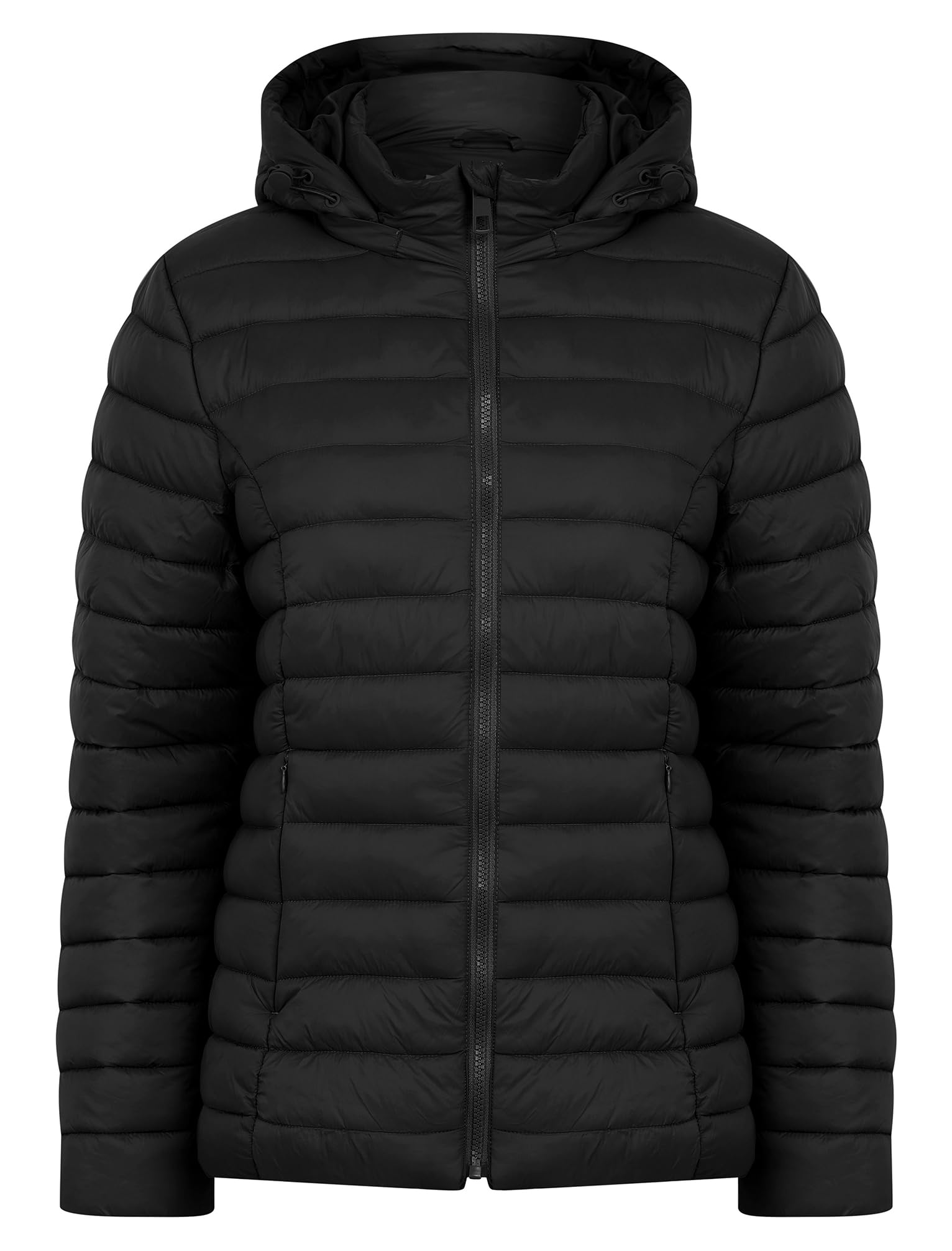 AMARA REYA Women’s 'Jaime' Quilted Puffer Jacket with Detachable Hood