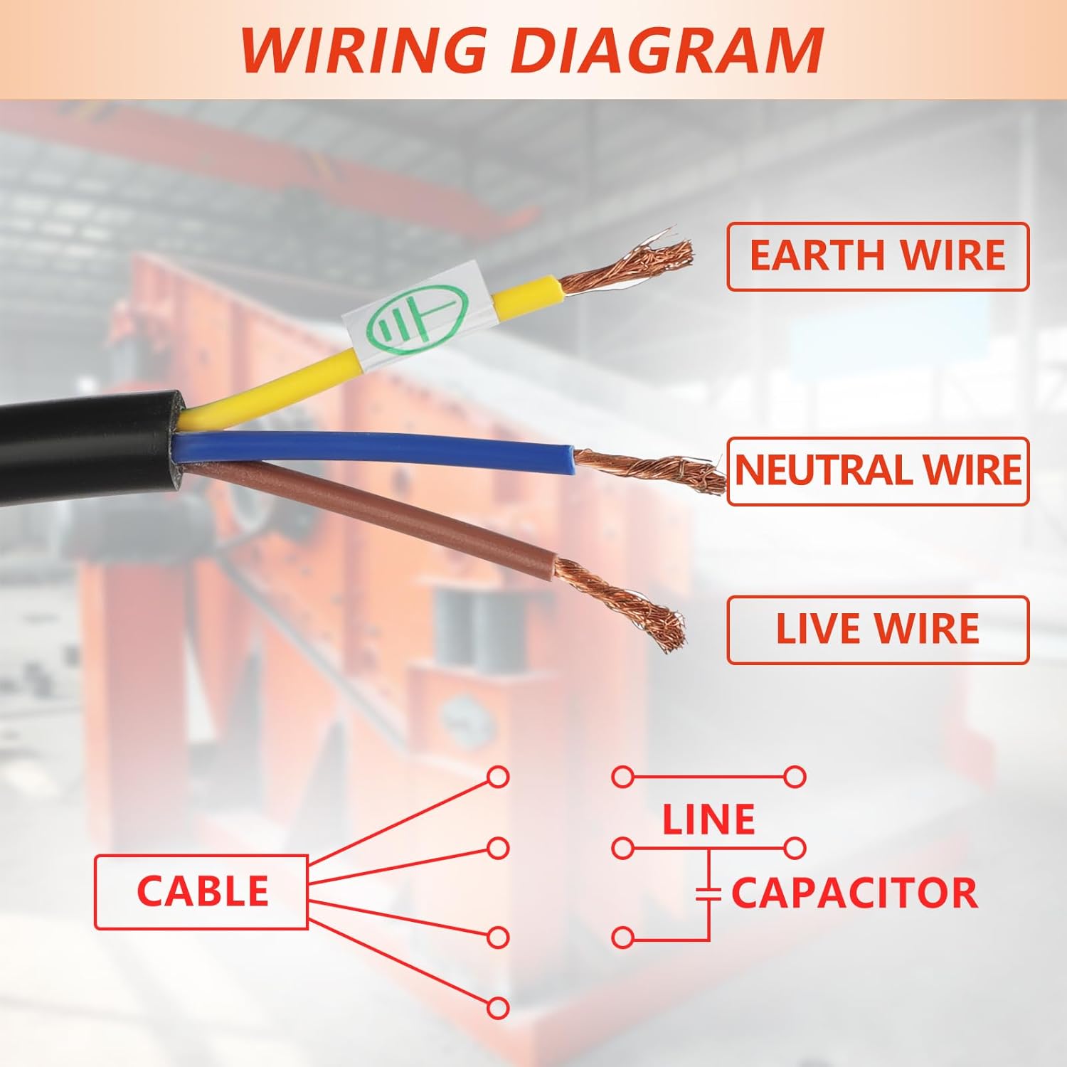 Concrete Vibrator Vibration Motor with 50KG Vibration Force