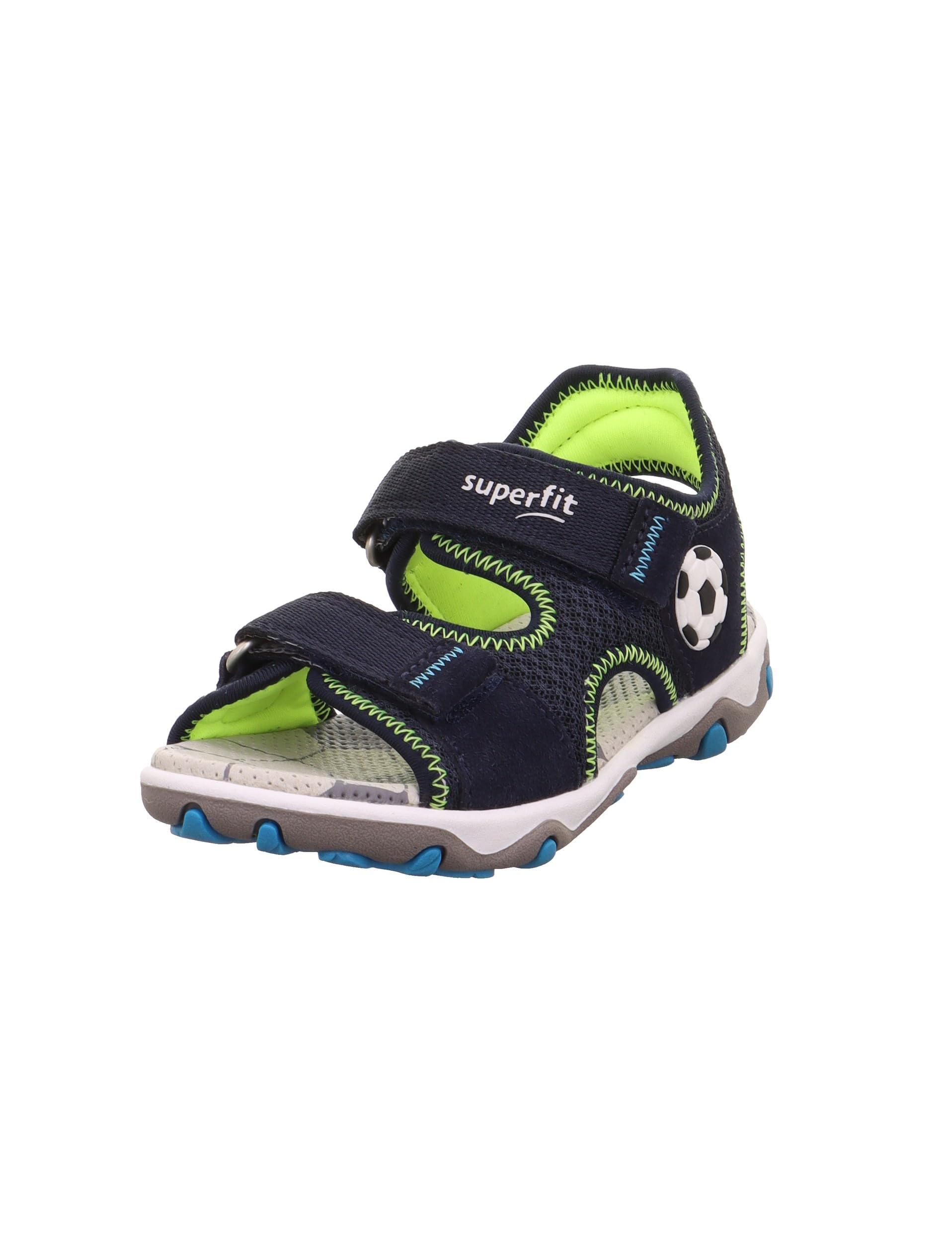 Superfit Jungen Mike 3.0 Sandale, Blau Türkis 8000, 31 EU