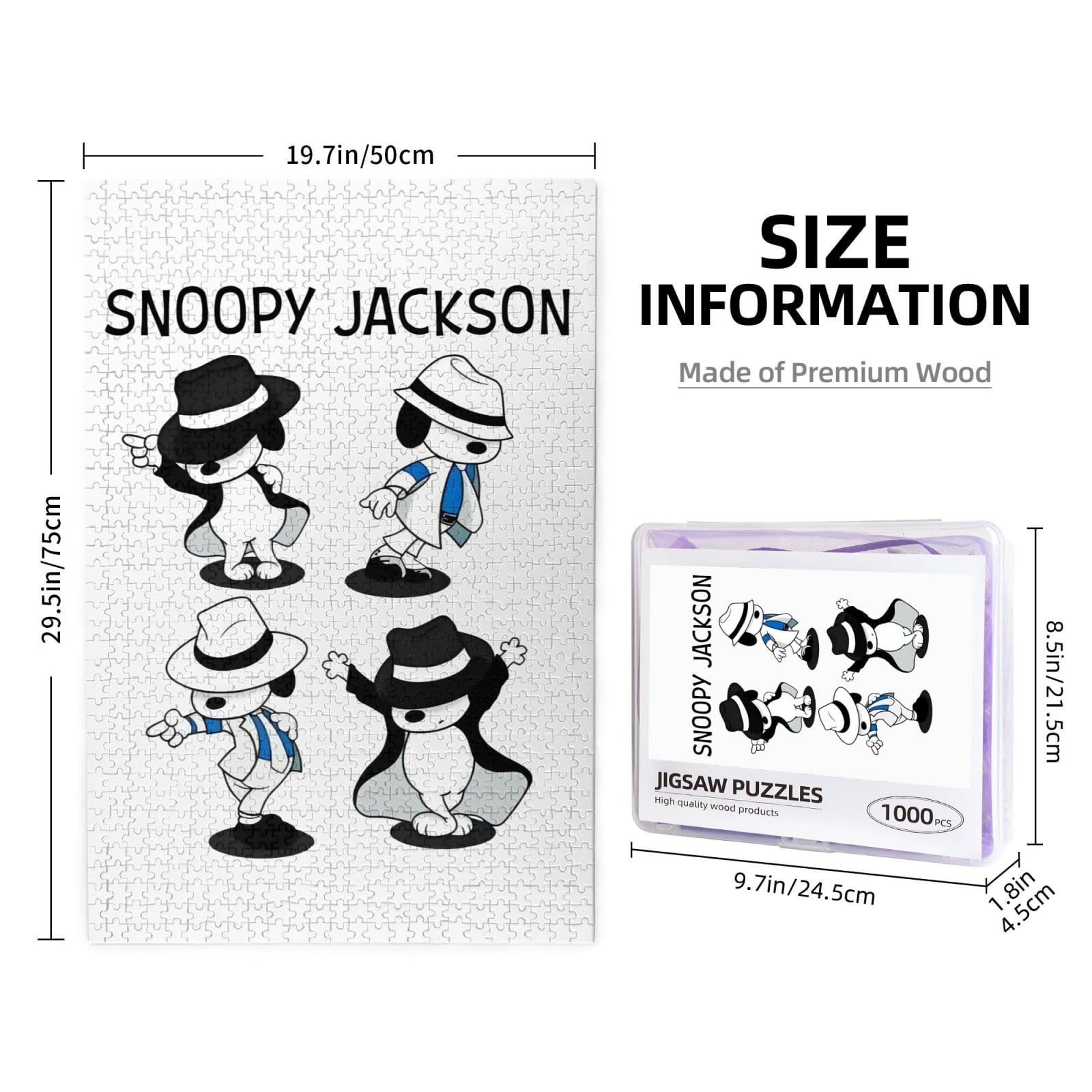 Amazon.co.jp: パズル 1000ピース スヌーピー ジグソーパズル