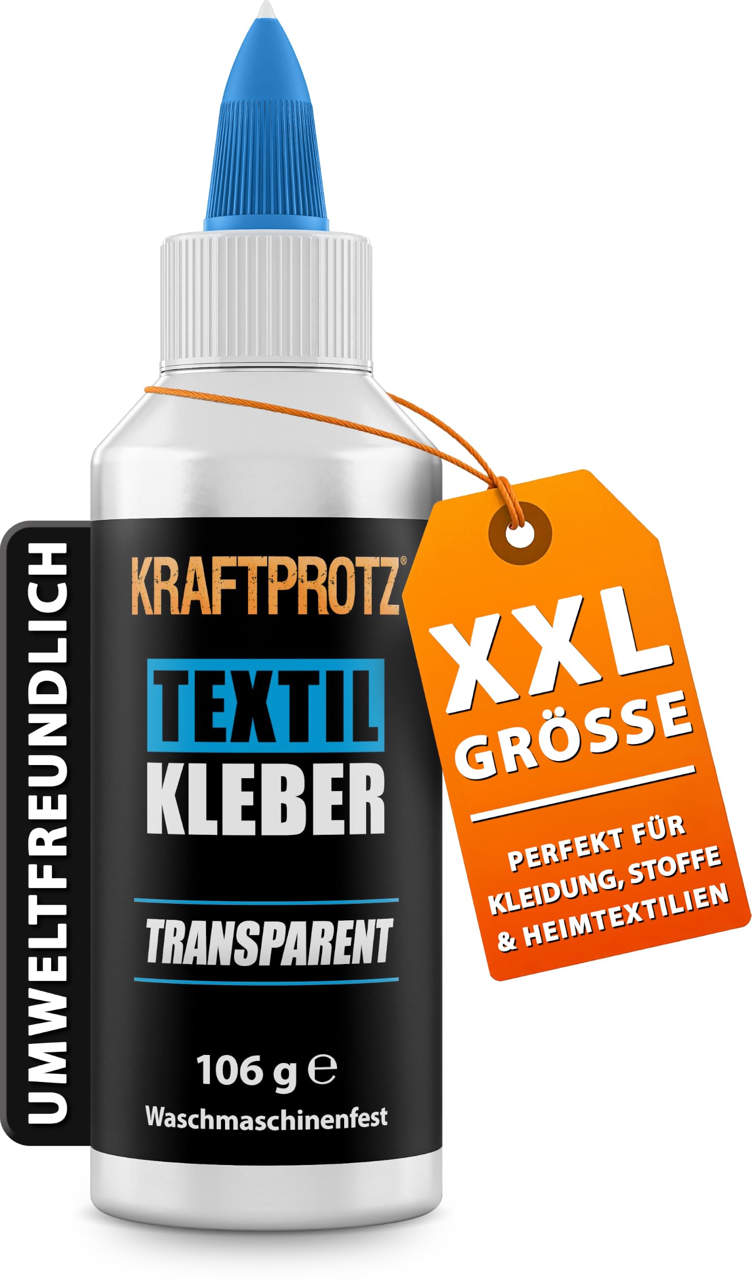 Textilkleber 106 g - Stoffkleber Kleidung Textilien Stoff Kleber Upcycling