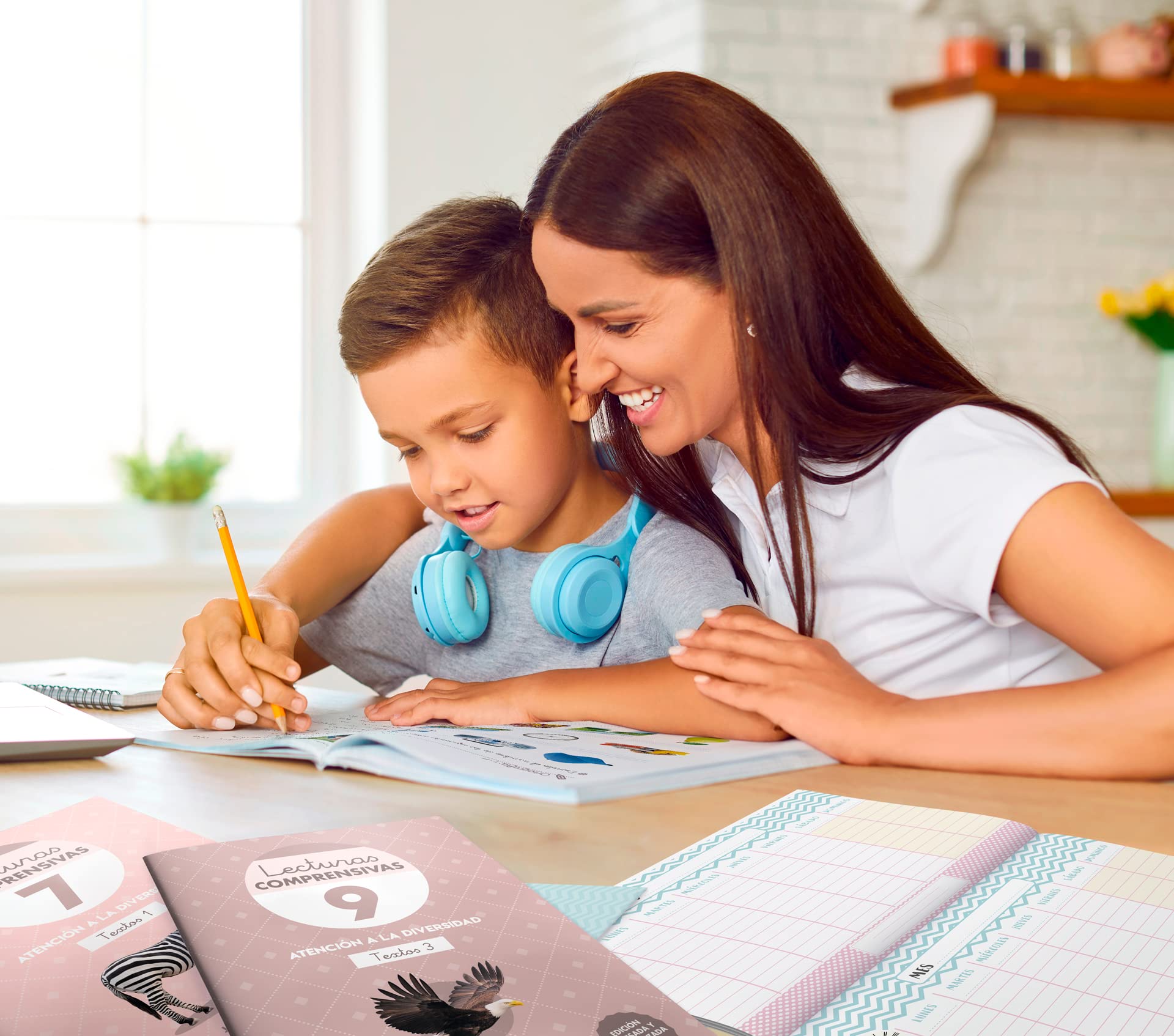 LECTURAS COMPRENSIVAS GEU | Pack De Lecturas Comprensivas 7, 8 y 9 Para Mejorar La Comprensión Lectora 2 Primaria - Textos | Libro Repaso 2 Primaria. Incluye Organizador.