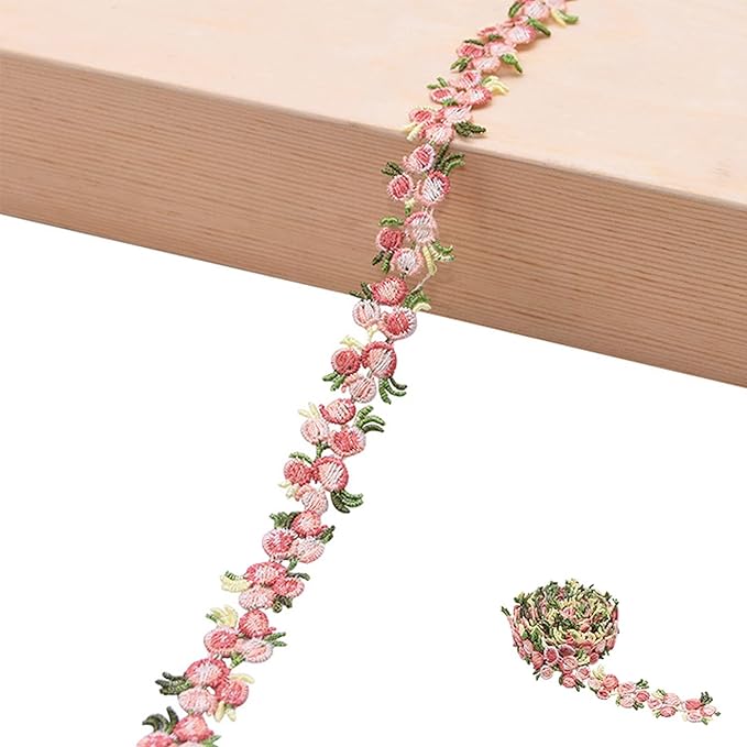 AMateschitz Spitzenborte Mit Perlen - Vintage Spitzenband Für DIY