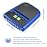 Mudder 2 Pieces LED Clip on Cap Lights USB Rechargeable Cap Flashlight Clip Waterproof Ultra Bright Hat Flashlight Headlamp for Fishing Camping Hand Work (Blue)