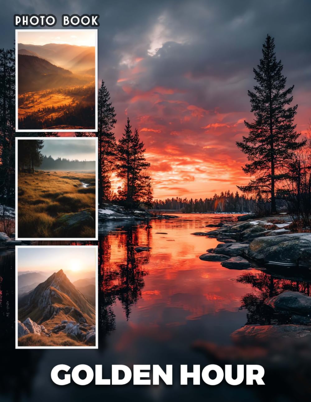 Golden Hour Photobook: Stunning Golden Hour Photography - Capture Magical Sunset And Sunrise Moments In Striking Color And Light