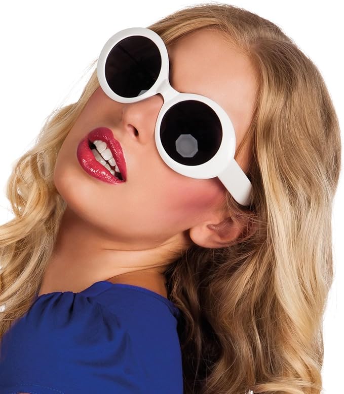 Boland – Partybrille Jackie für Kostüme, Brille für Herren und Damen, Faschingsbrille, Lustige Brille für Faschingskostüme, Halloween, Karneval, JGA