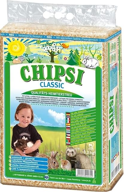 Chipsi 28203 - Arena para mascotas (60 L)