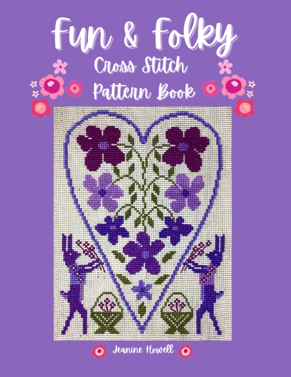 Fun & Folky Cross Stitch Pattern Book