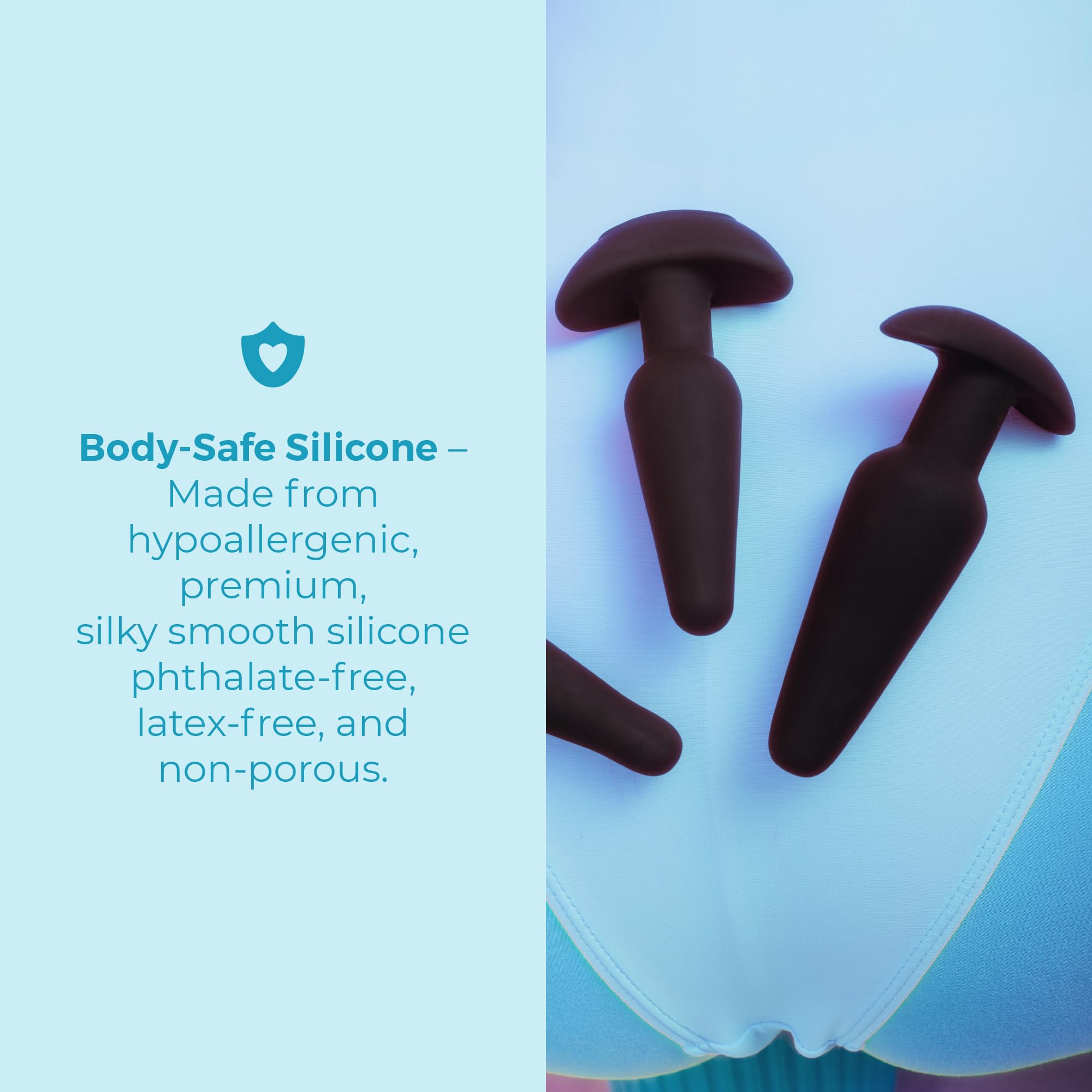 Amazon.com: b-Vibe Training and Education Set Anal Plug Adult Toys, Adult  Sex Toys Anal Plug for Couples, Anal Training, and Sexual Stimulation  Device for Butt Plug : Health & Household