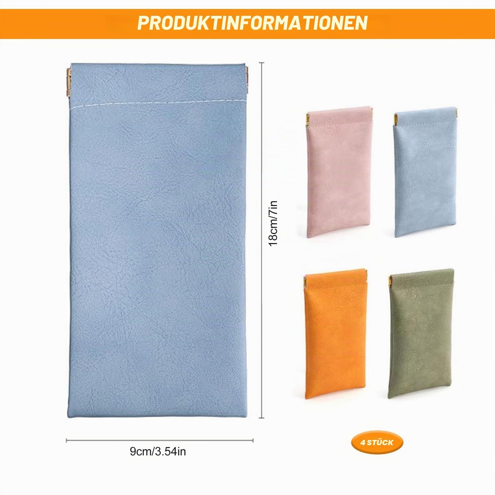 Brillenetui Weich Leder Brillenbeutel Sonnenbrillenetui Brillentasche Brillenhülle Sonnenbrillen Brillen Etui Sonnenbrille