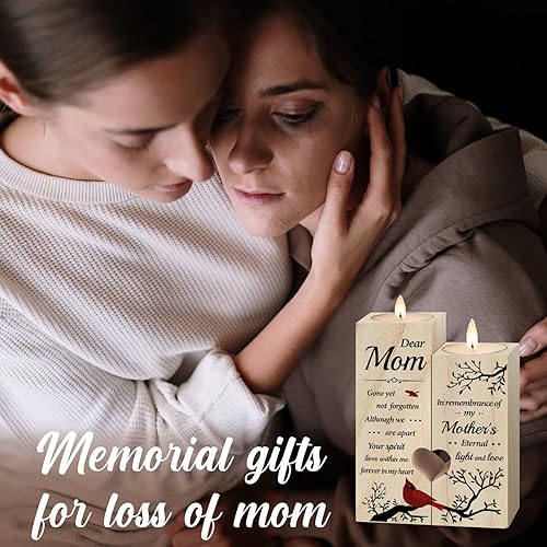 Miniatura 7 de Regalos conmemorativos  Regalos de velas conmemorativas para la pérdida de la madre  Regalo de condolencia por pérdida de mamá, regalo de duelo por