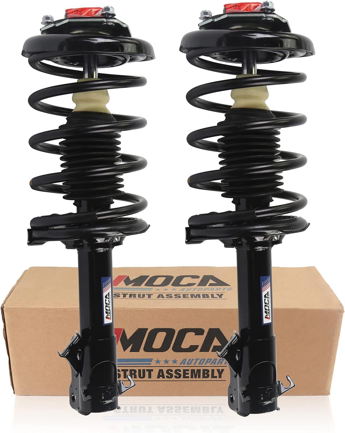 MOCA 171461 171462 Pair 2 Front Left & Right Complete Strut Assembly for 2002-2004 Infiniti I35 3.5L & 2002-2003 for Nissan Maxima 3.5L
