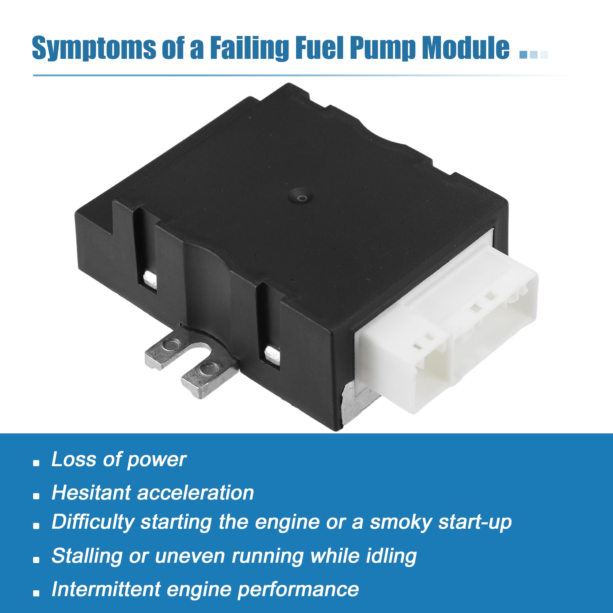 Amazon.com: uxcell Car Fuel Pump Driver Module No.16147411595 for  