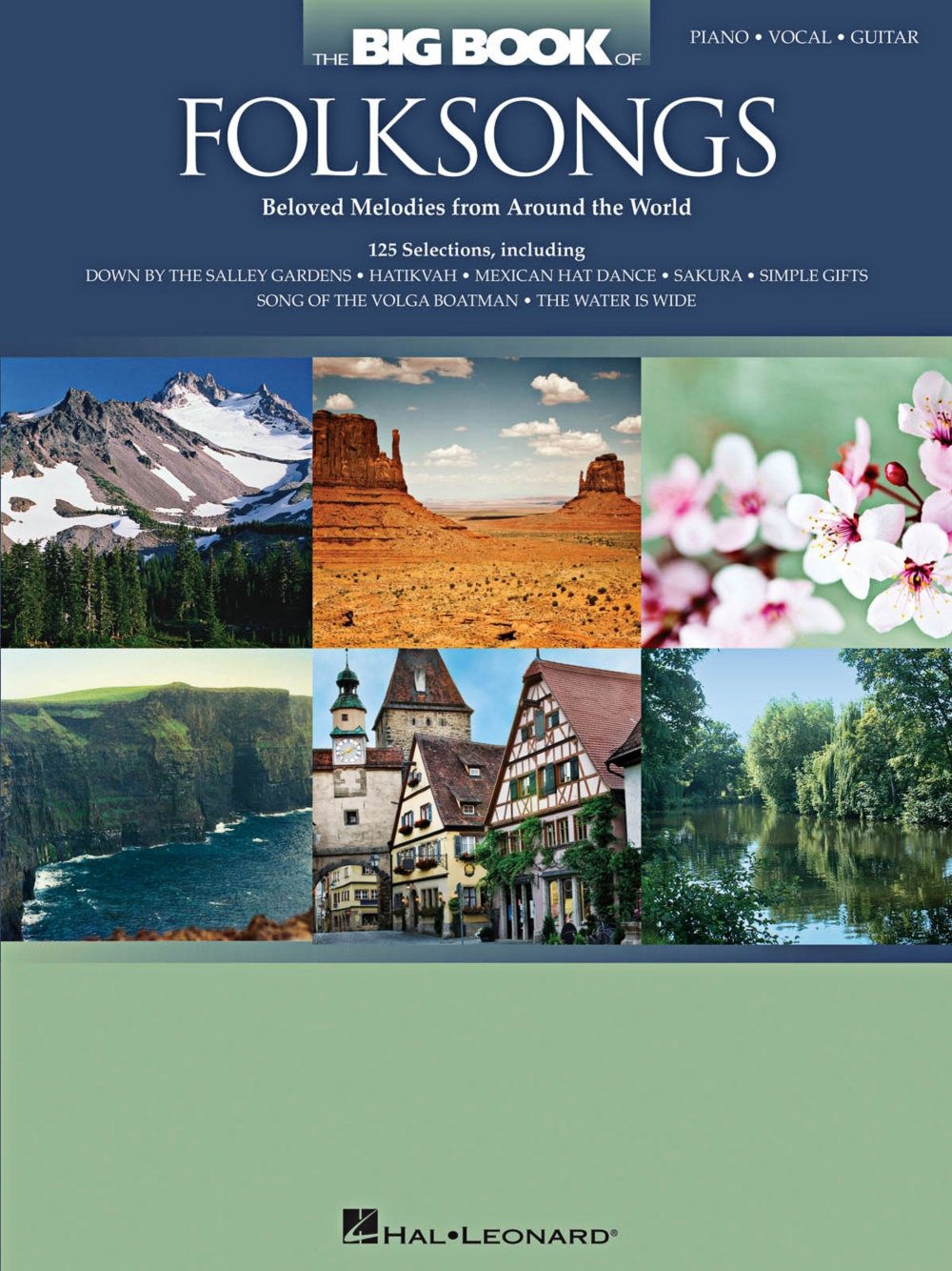 Hal Leonard Wielka Księga Folksongów na fortepian / wokal / gitarę