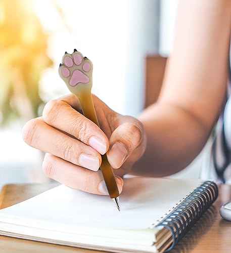 Miniatura 8 de Bolígrafo novedoso para perros, lindo, divertido y único para niños y adultos, colorido instrumento de escritura de perro para la escuela y la