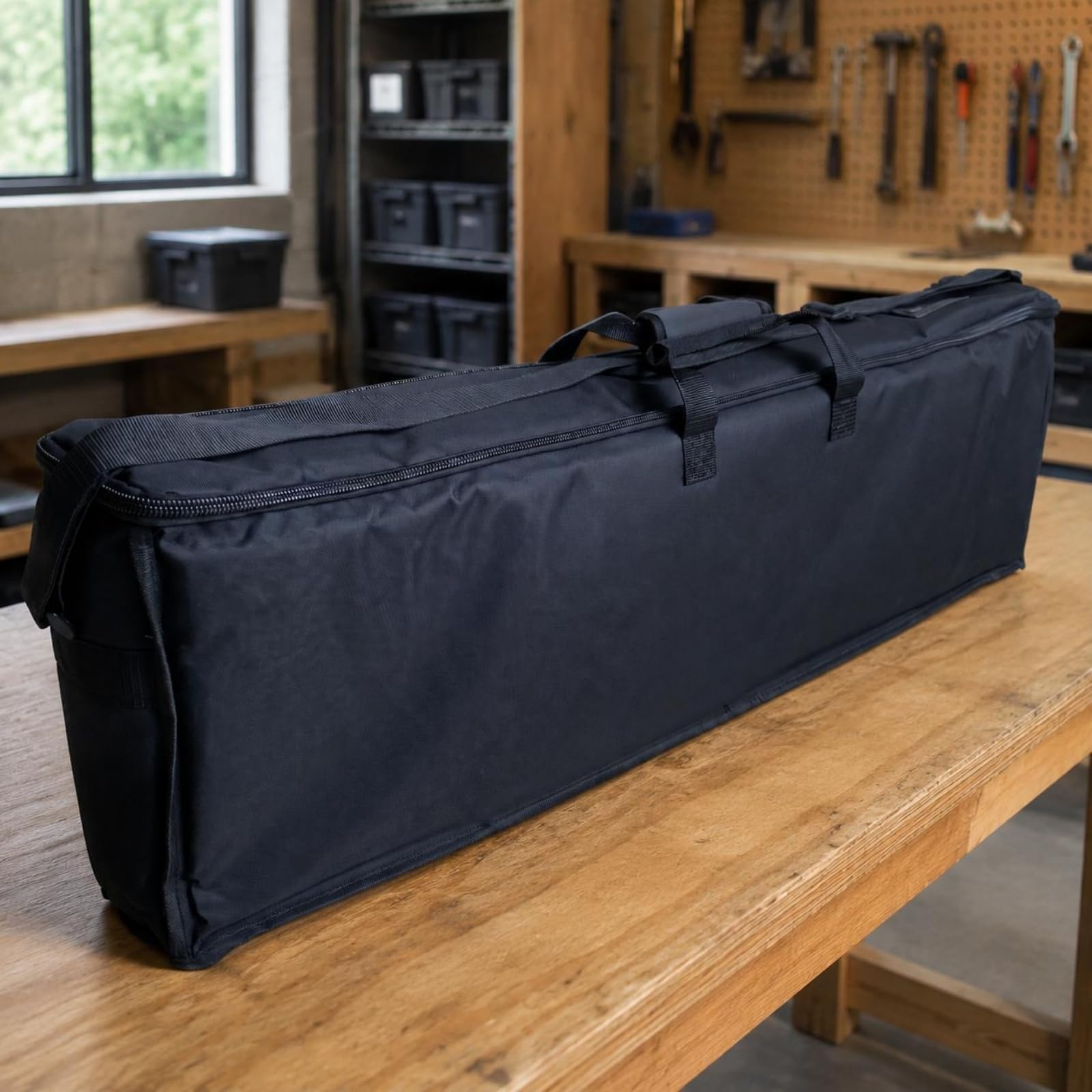 Qianly Hydrofoil in Fibra di Carbonio Borsa Custodia Sacca Zainetto Valigia Protezione Nylon Imbottita con Accesso Rapido Adatta a Spostamenti E Banchina, Borsa per Montante 75