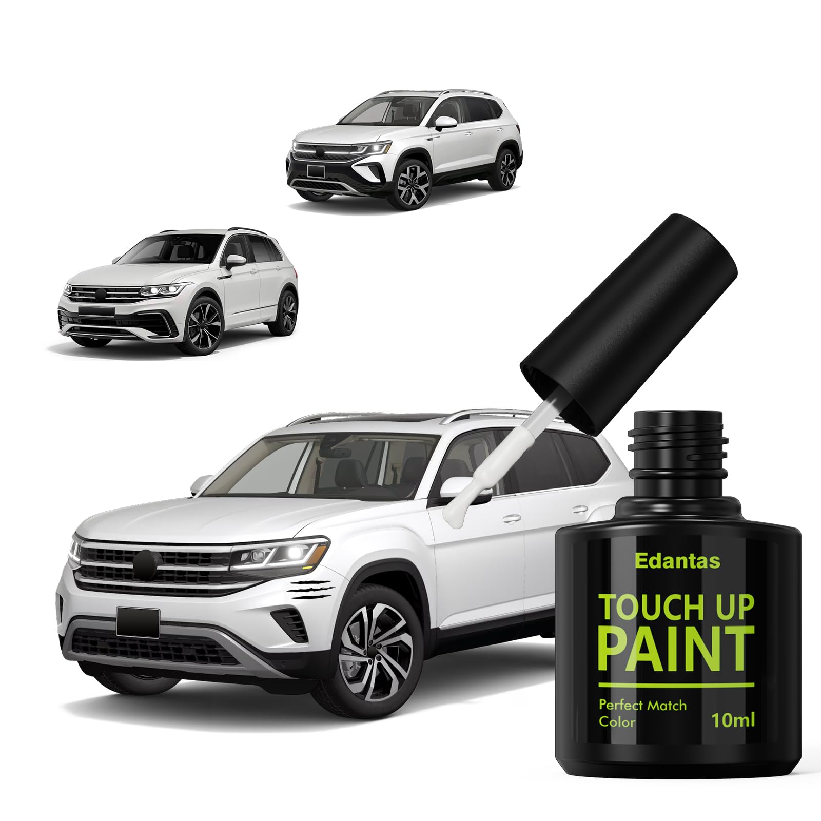 L0K1 Oryx White Touch Up Paint for Volkswagen Cars, Professional Auto Touch-up Paint Scratch Repair Kit, Automotive Paints Exact Match Compatible with Jetta/Tiguan/GTI/CC/Passat