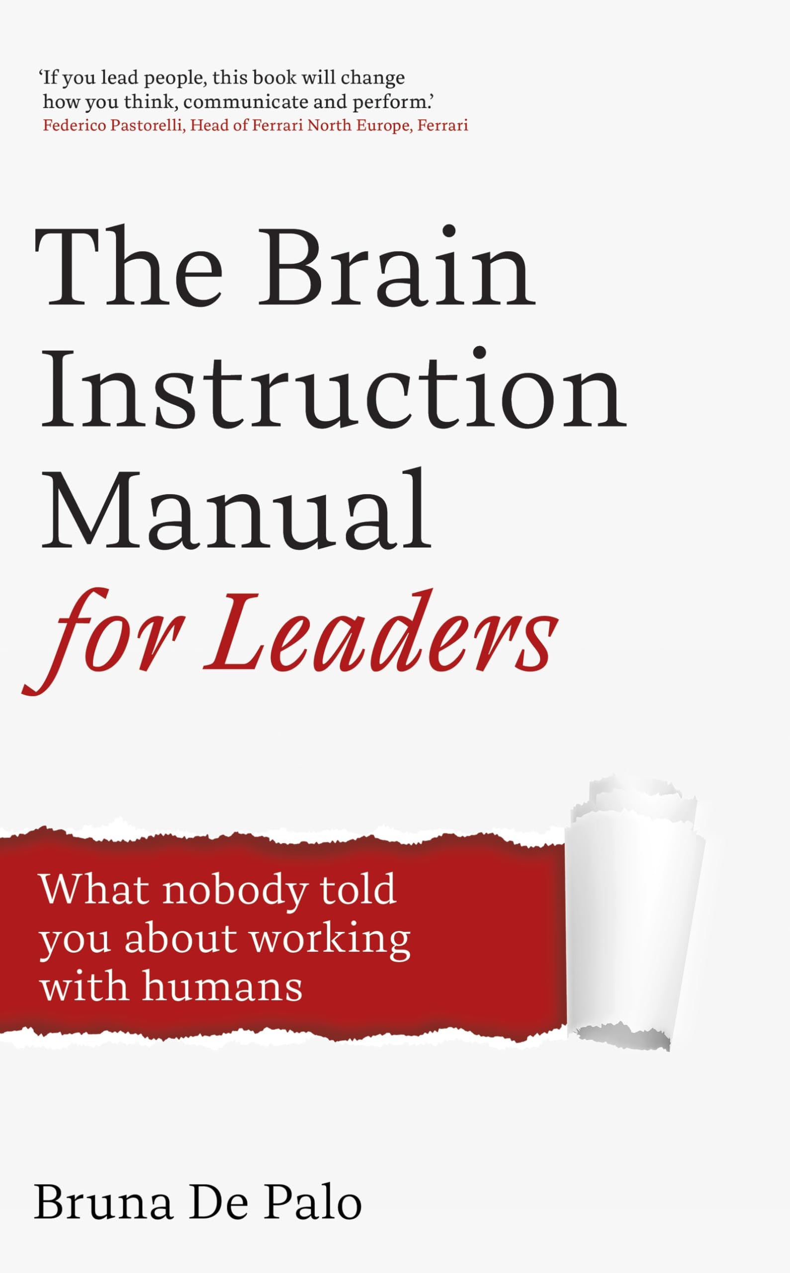 The Brain Instruction Manual for Leaders : What nobody told you about working with humans