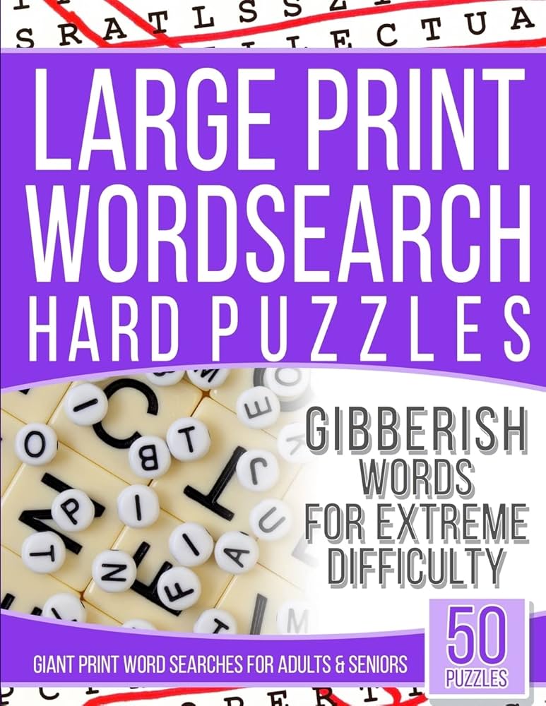 large-print-gibberish-wordsearch-hard-puzzles-giant-print-word-searches-for-adults-and-senior-garcia-elise-9781987602302-amazon-com-books for Free Printable Giant Large Print Word Search Large Print Gibberish Wordsearch Hard Puzzles: Giant Print Word Searches for Adults and Senior: Garcia, Elise: 9781987602302: Amazon.com: Books for Free Printable Giant Large Print Word Search