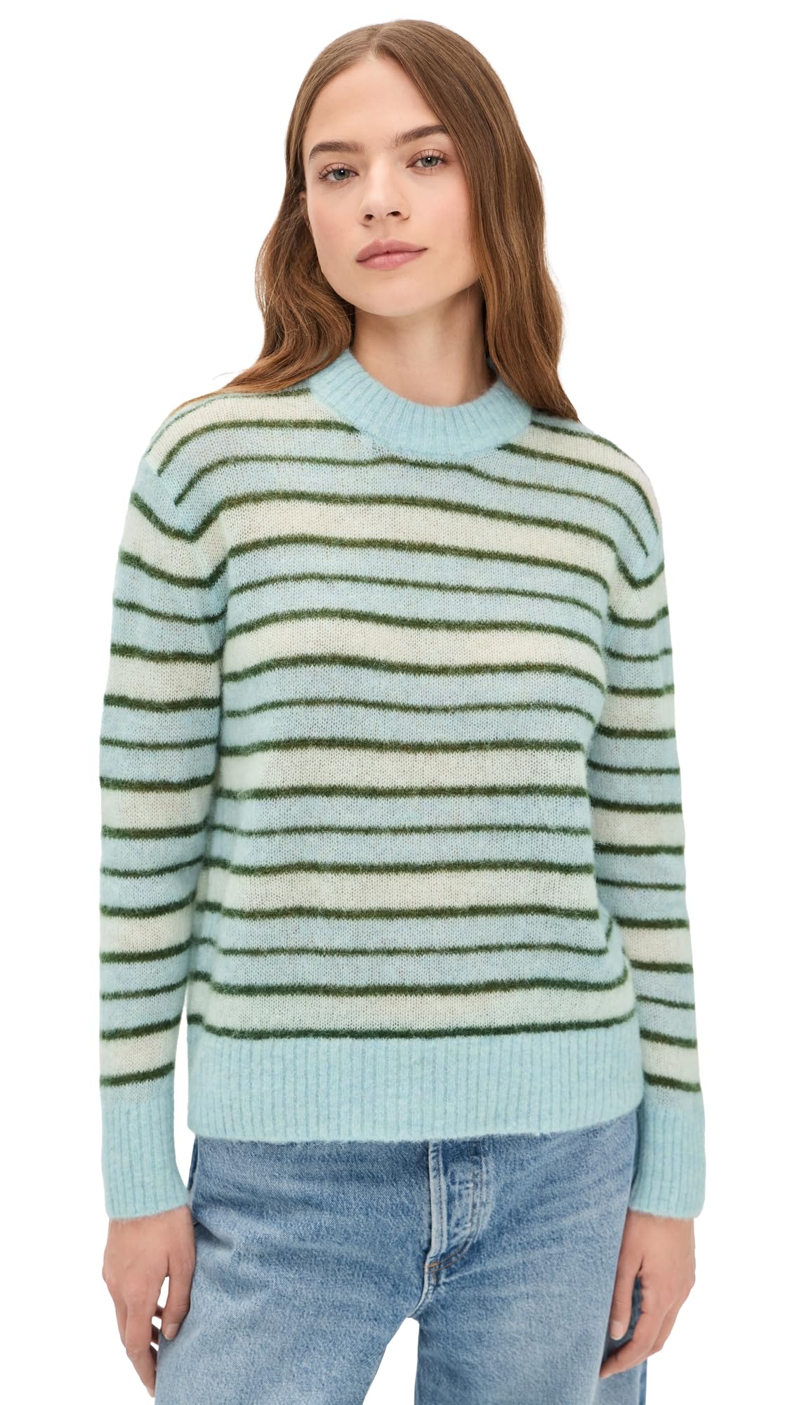 Madewell Womens Oversized Alpaca Pullover Sweater