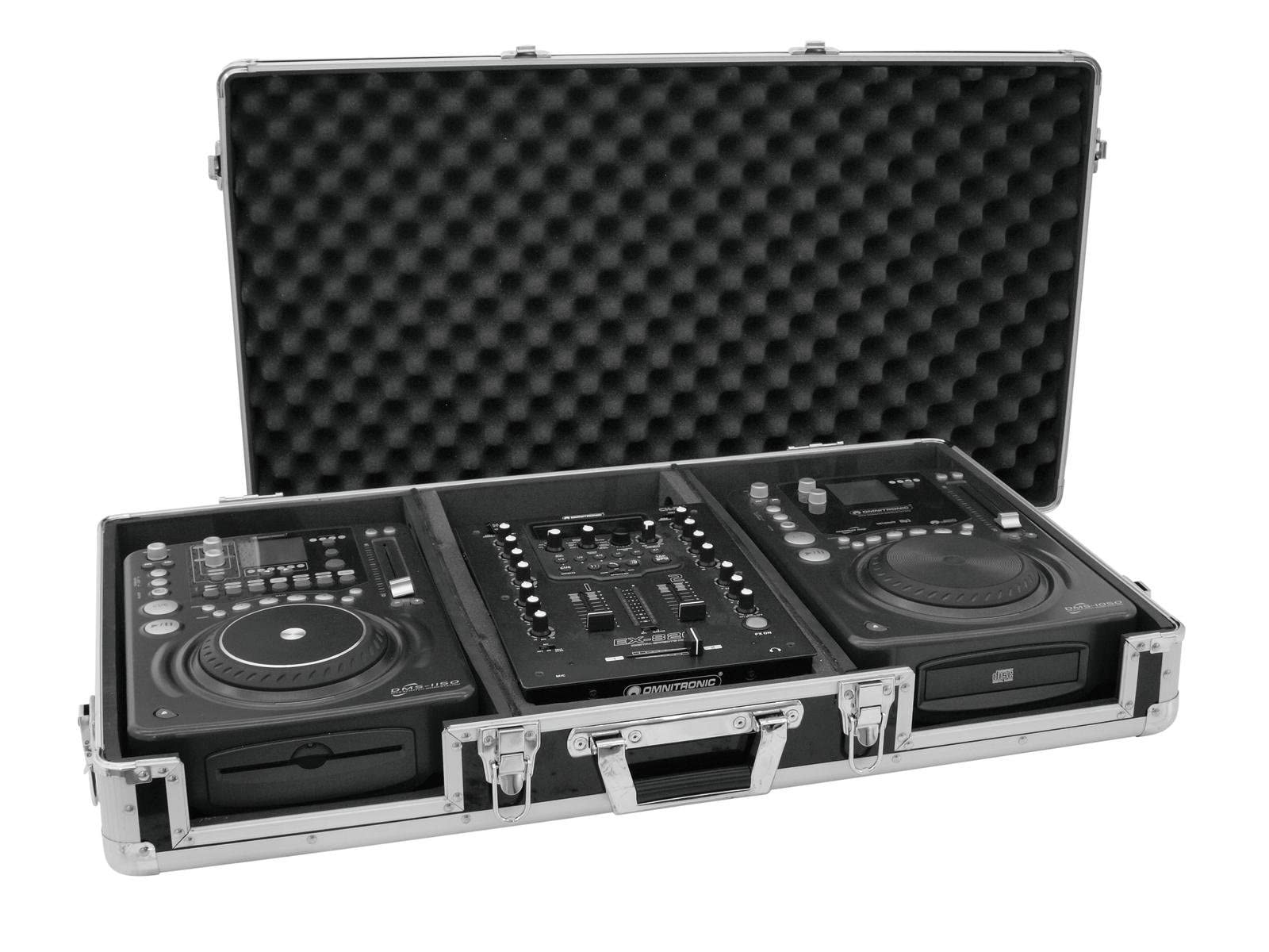 ROADINGER 30125342 Digi-1 consolle universale con 2 x CD/1 x M-10, colore nero