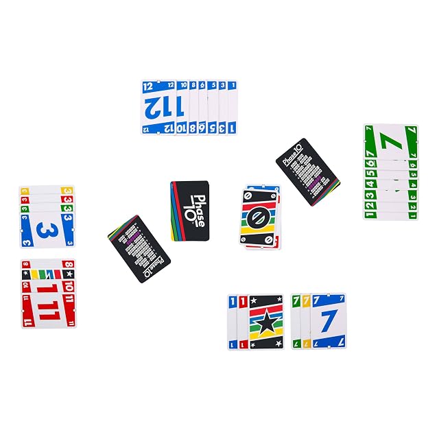 Foto 5 de 6 de Mattel Games - Juego de cartas Mattel Games Phase 10