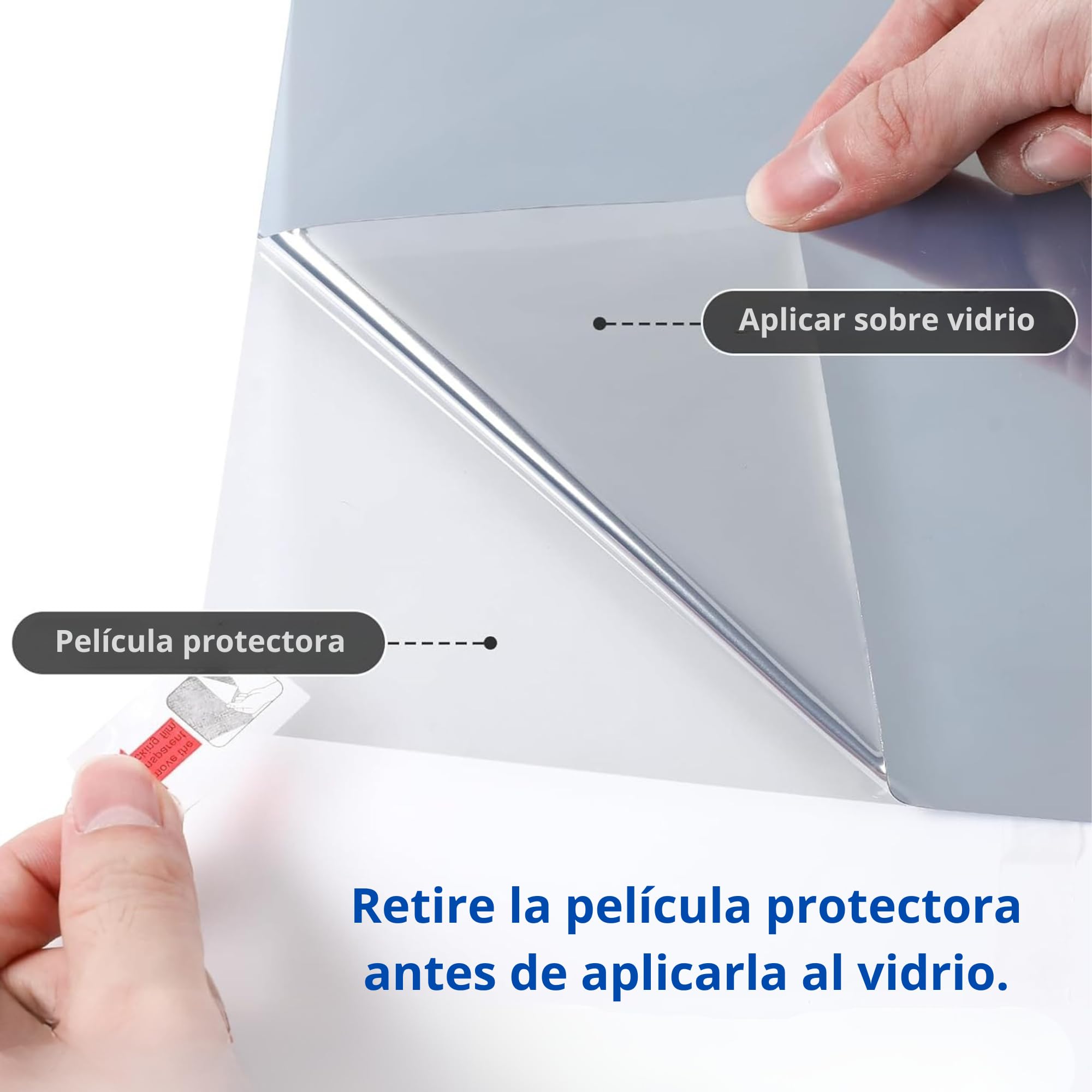 Película Protectora Solar para Ventanas termoaislante Grandes Gradaciones Profesional Nano Carbon Oscurante AntiUV eficiencia térmica privacidad Control Calor Adhesivo (Transparent-70%, 60 X 500 cm)