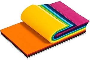 Colorful Weatherproof 9x12 Inch Oly Fun Fabric Sheets