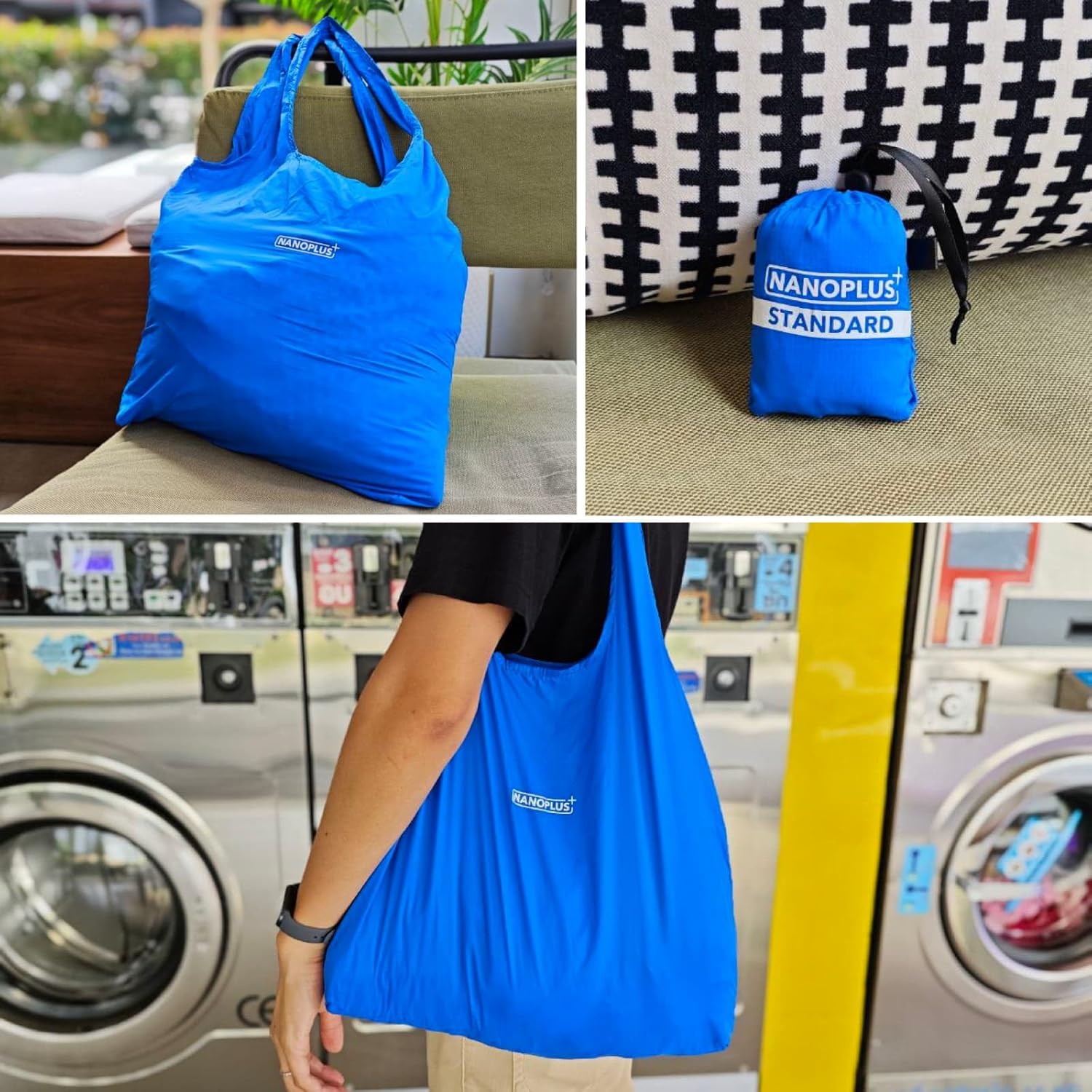 Compact Reusable Grocery Tote Bag – Lightweight, Foldable & Packable Shopping Bag for Travel - Image 7