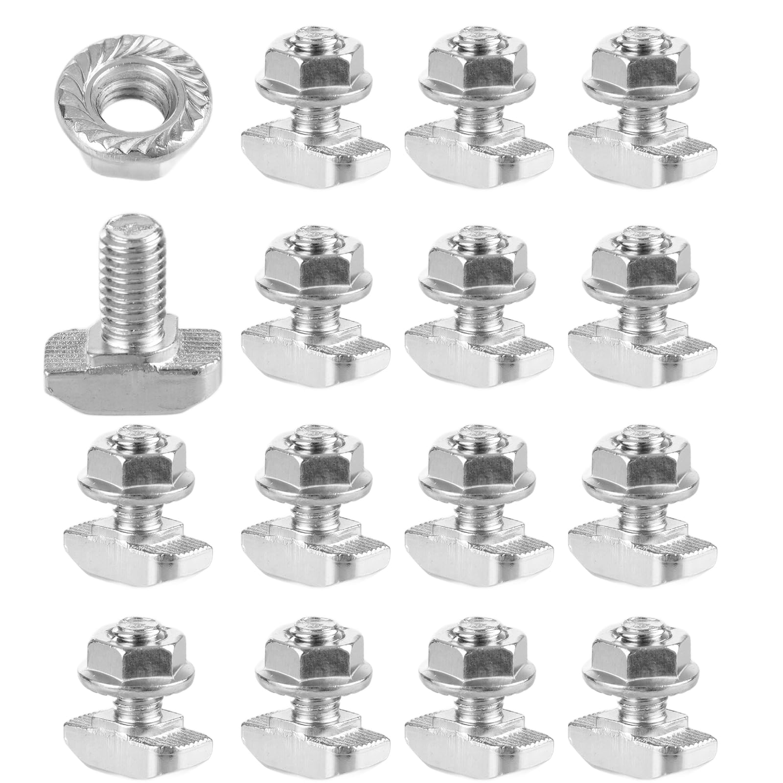 26 Stück Schulterschrauben Edelstahl 304 - M3x0.5 Gewinde, 4mm Schulter, 8mm Länge