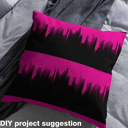 Miniatura 4 de The Yard - Juego de tela para niños, 3 yardas, rayas degradadas, impermeables, para exteriores, decoración de arte abstracto, tela de tapicería para