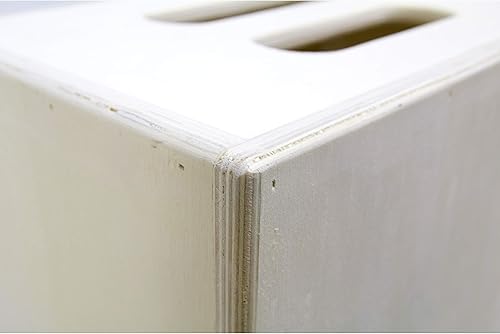 Miniatura 5 de Kupo Juego de cajas de manzana anidable 4 en 1 con panqueques, cuartos, medias y cajas completas, solución de agarre de madera de abedul de 9 capas