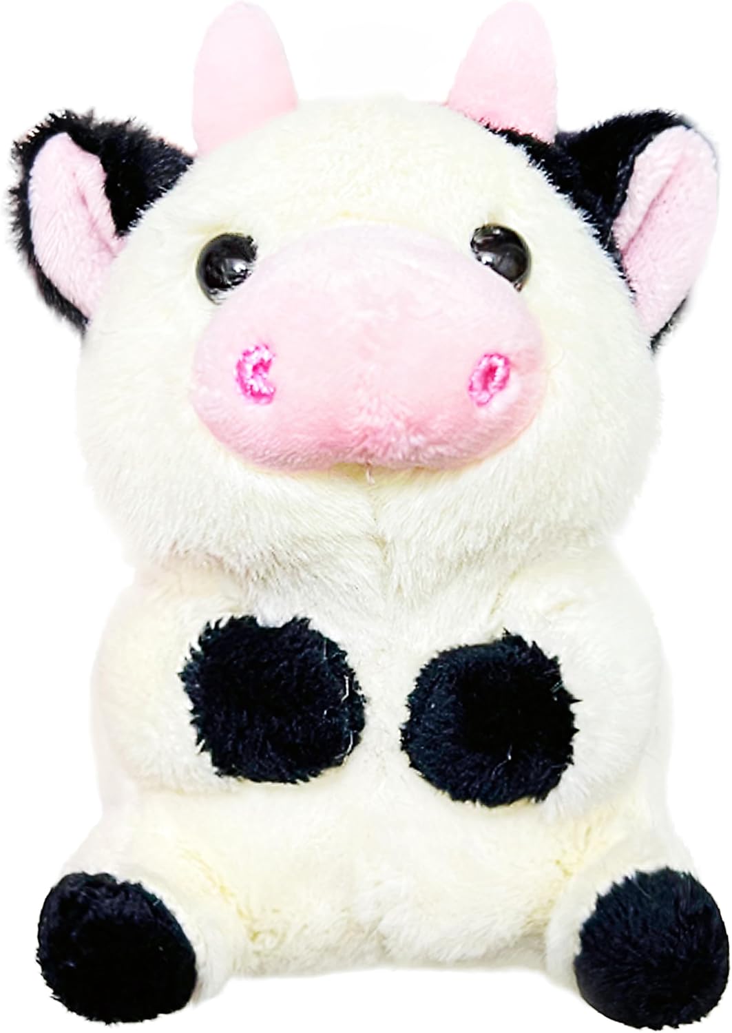 Kawaite Soft Cow Stuffed Animal Plush Toys for Kids, Cute Cow Plushies, Small Stuffed Farm Animal Plush Toys for Girls and Boys Birthday Gifts, Easter Basket Stuffers, Party Favors