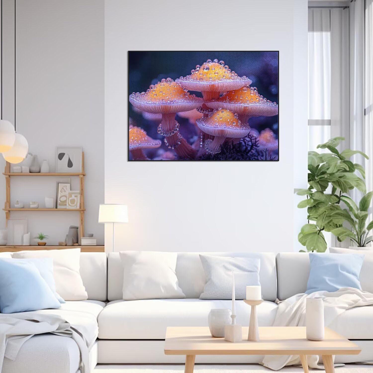 Puzzle 2000 Pezzi Cartoni animati Puzzle Classici per Gioco Familiare n-372 | Impossibile Puzzles, Intrattenimento Creativo, Rilassamento Intelligence, Regalo per Amore e Amico, Decorazioni Casa, funghi